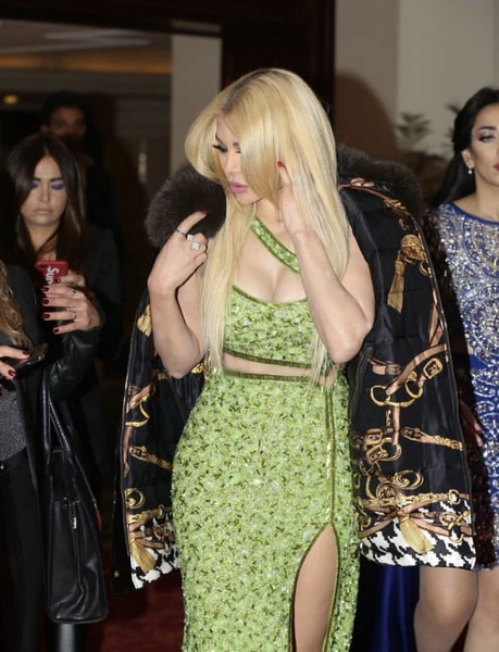 NYE with Haifa Wehbe at JW Marriott Hotel Cairo